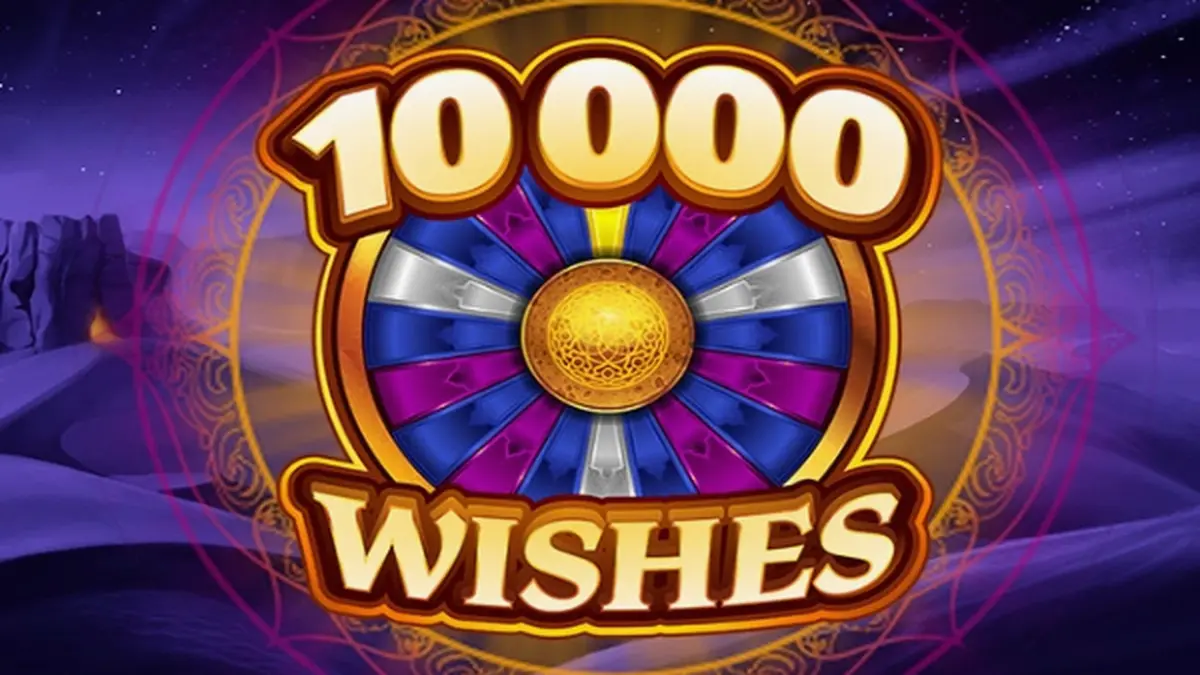 Interface do slot 10000 Wishes da Alchemy Gaming